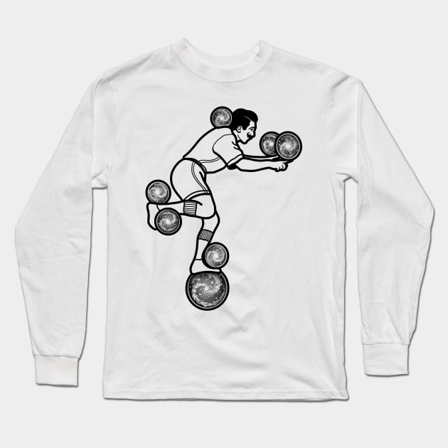 Multiverse Long Sleeve T-Shirt by Sadhakaya